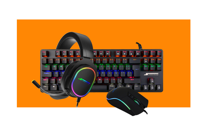 kit gamer pra jogar em casa